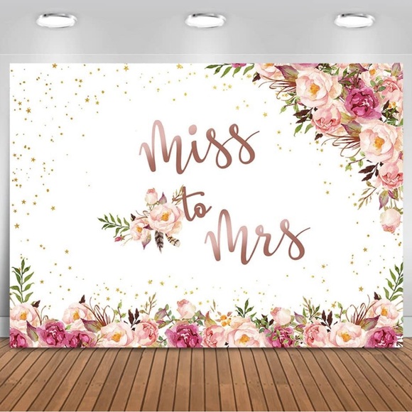 Miss to Mrs banner used 1x excellent condition 5ft x 7ft - Picture 1 of 3